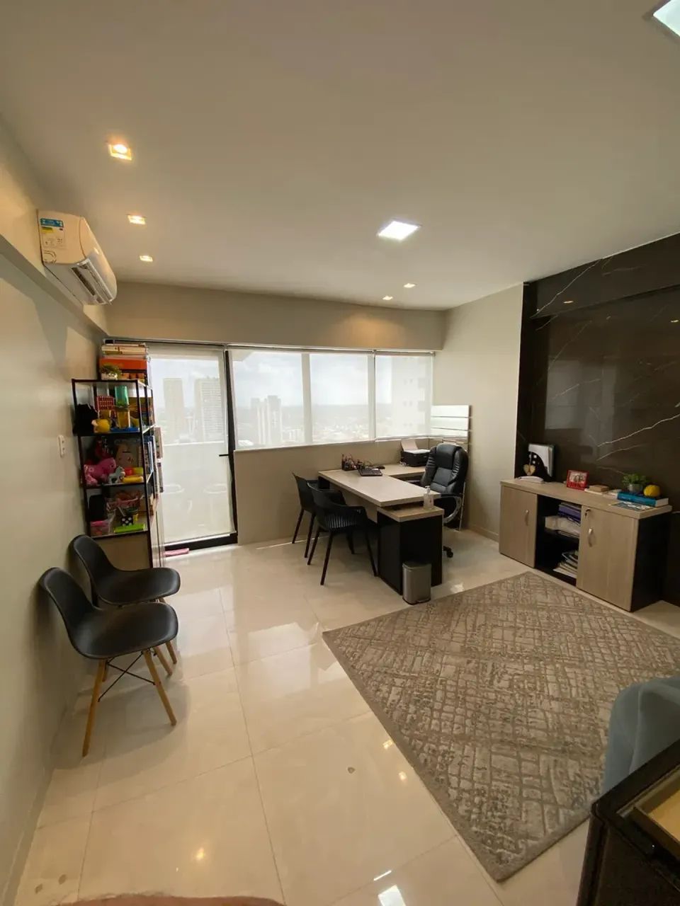 Sala Comercial Semi Mobiliada no Bairro do Marco | Andar Altíssimo | Infinity Corporate - Foto 4
