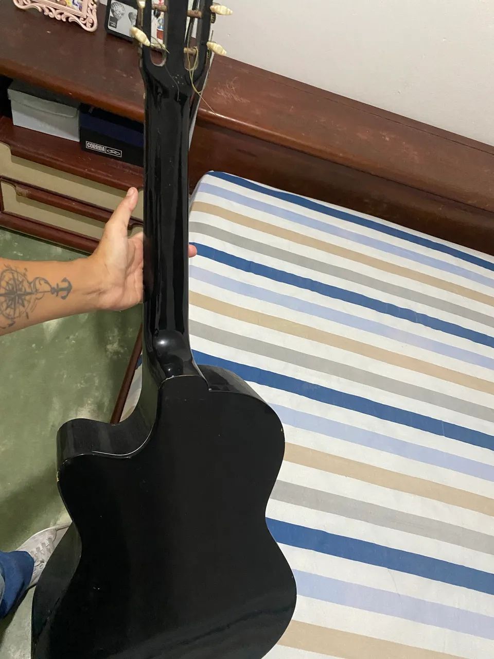 Violão Michael VM112EQ Preto  - Foto 3