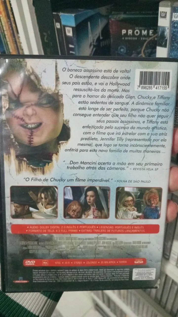 Dvd A Noiva e o Filho de Chucky (dublados) - Foto 4