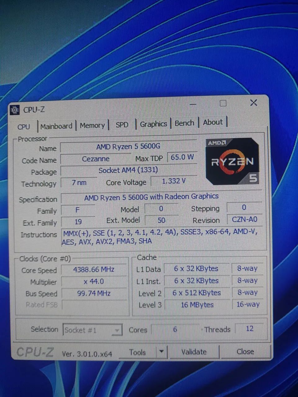ryzen 5 5600g + A520 pro 