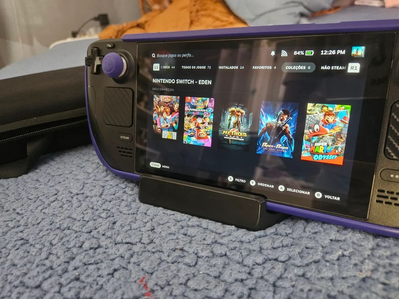 Steam Deck 512GB + Dock + Kit Skull & Co (Pronto para Jogar