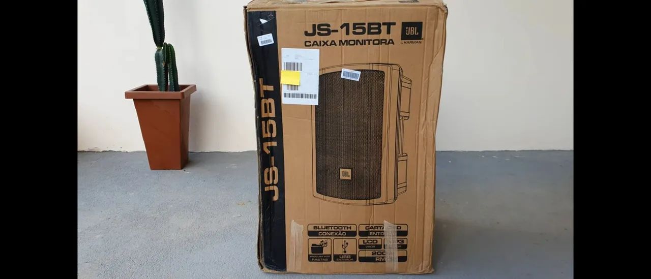 Caixa som JBL ATIVA JS 15BT - Foto 3