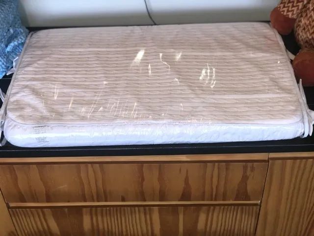 Trocador de fraldas Tricot luxo branco