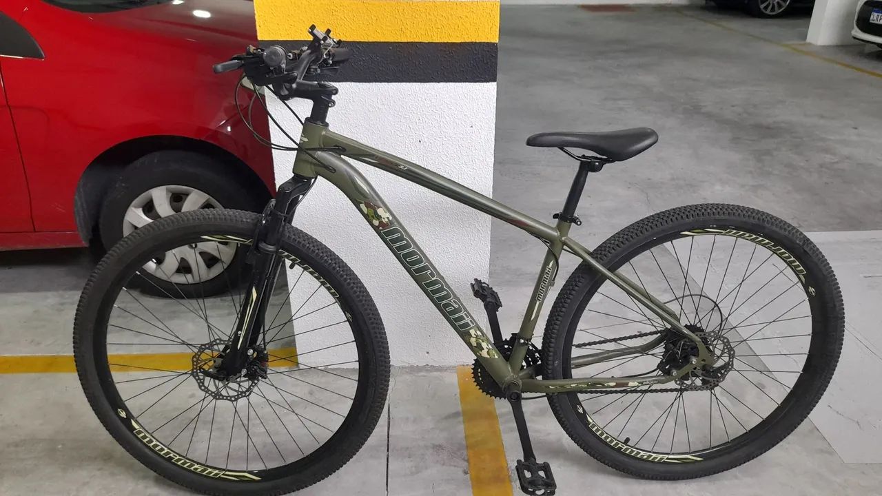 Bicicleta mormai aro 29 com freio a disco - Foto 4