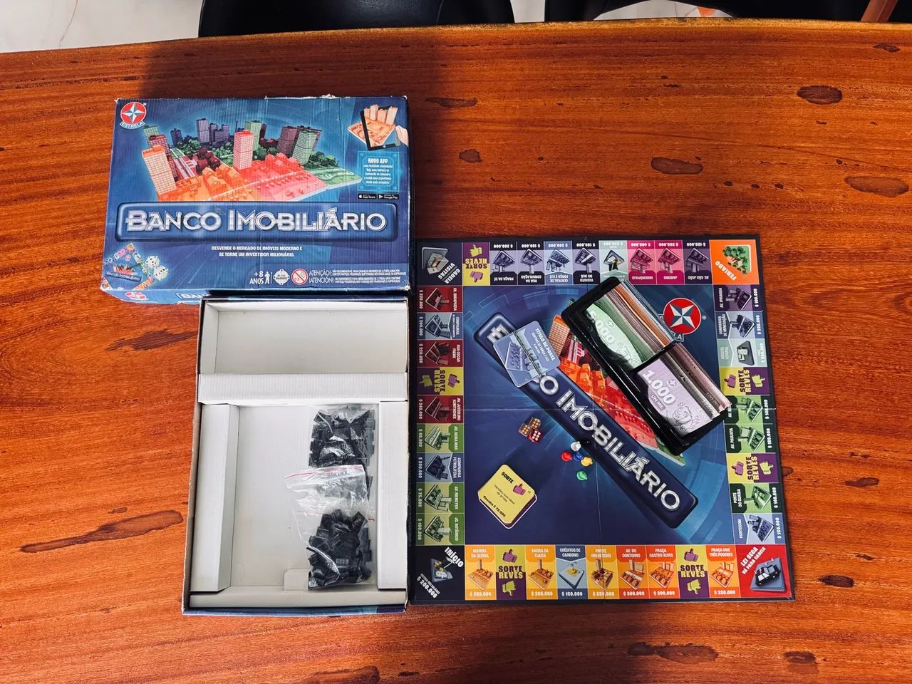 Banco Imobiliário completo em notas de dinheiro - Foto 2