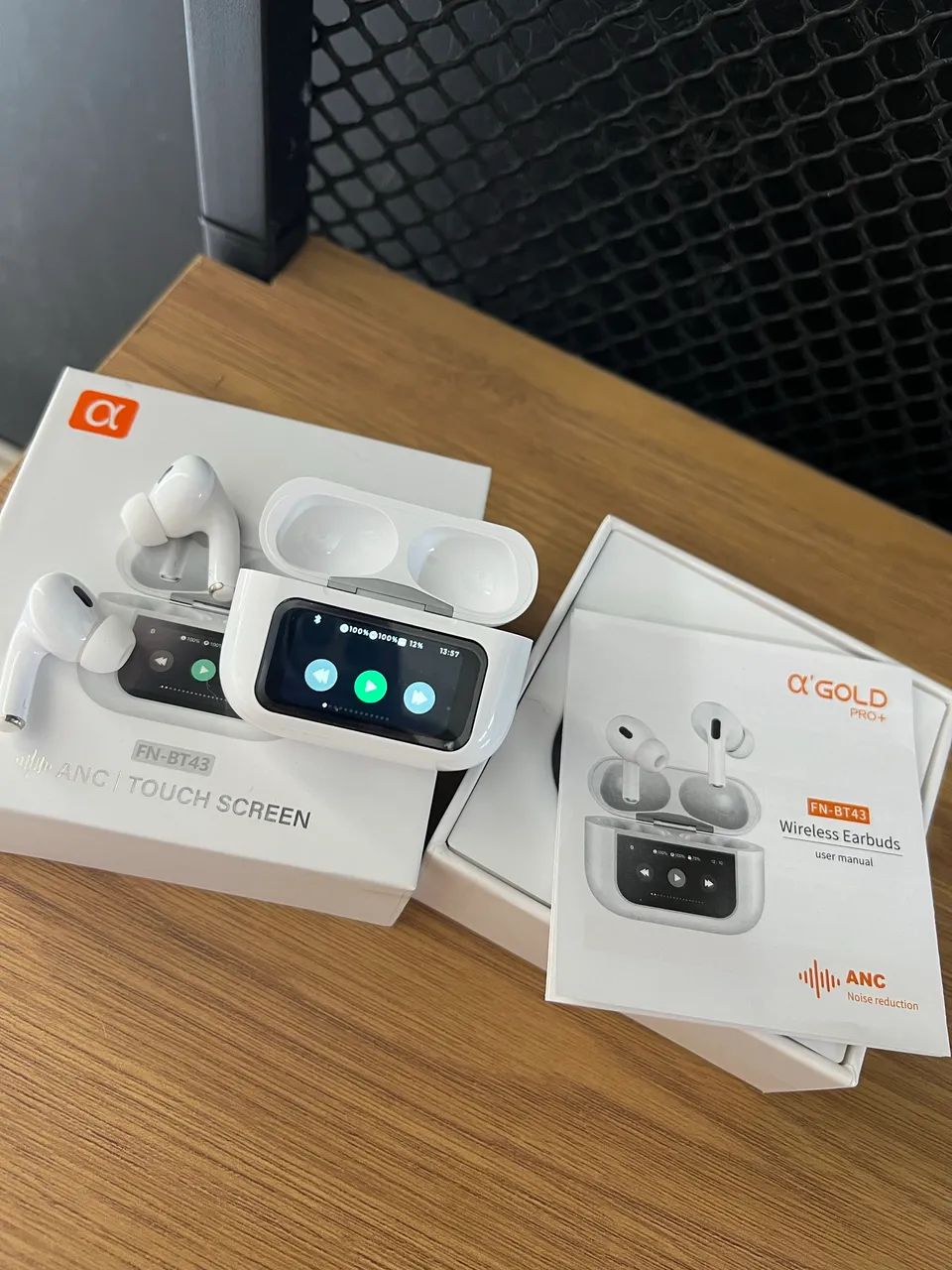 Fone de ouvido Touch Screen compatível iPhone Android - Foto 4