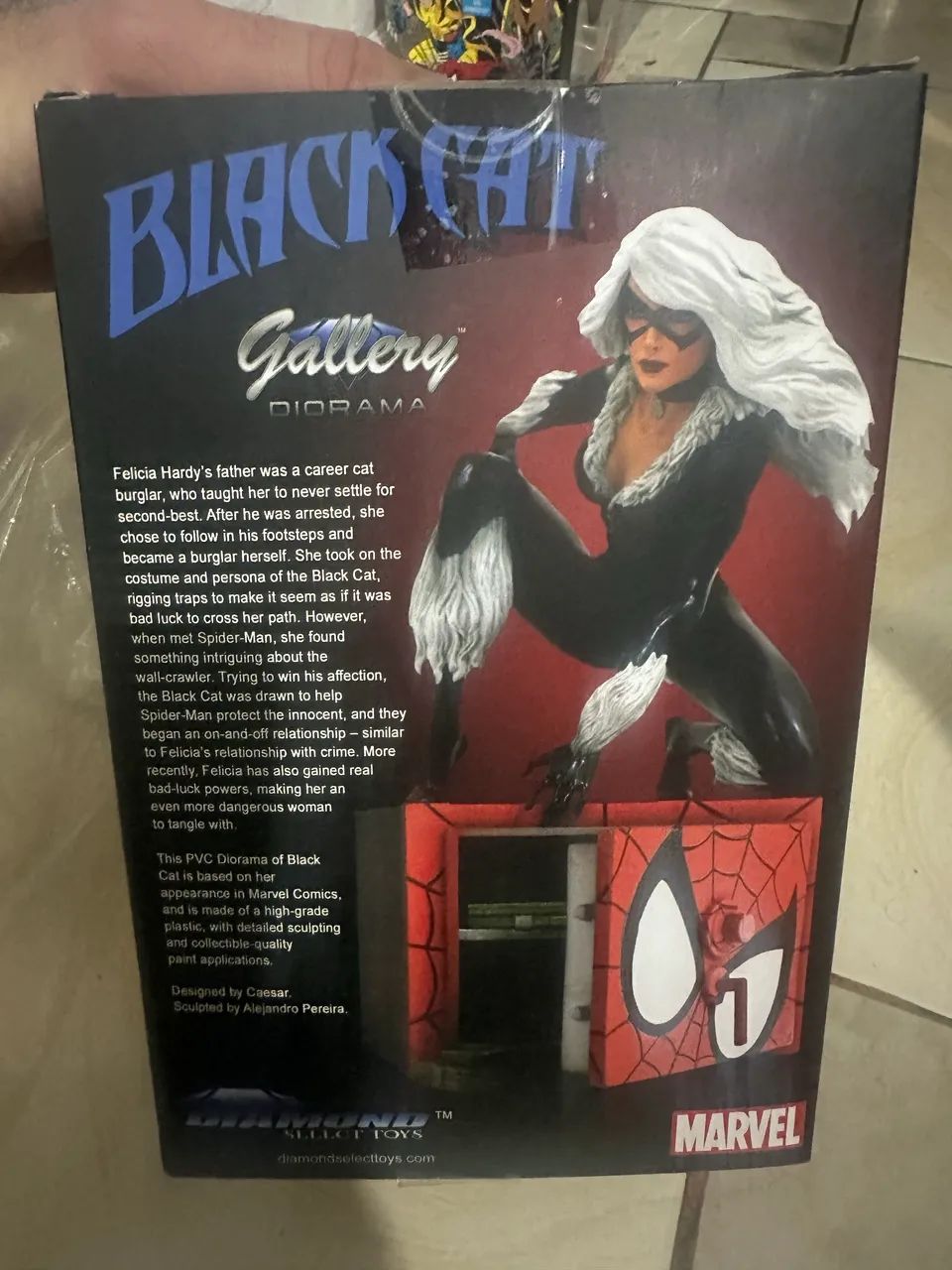 Black Cat Marvel Gallery Diamond Select Original com Caixa - Foto 2