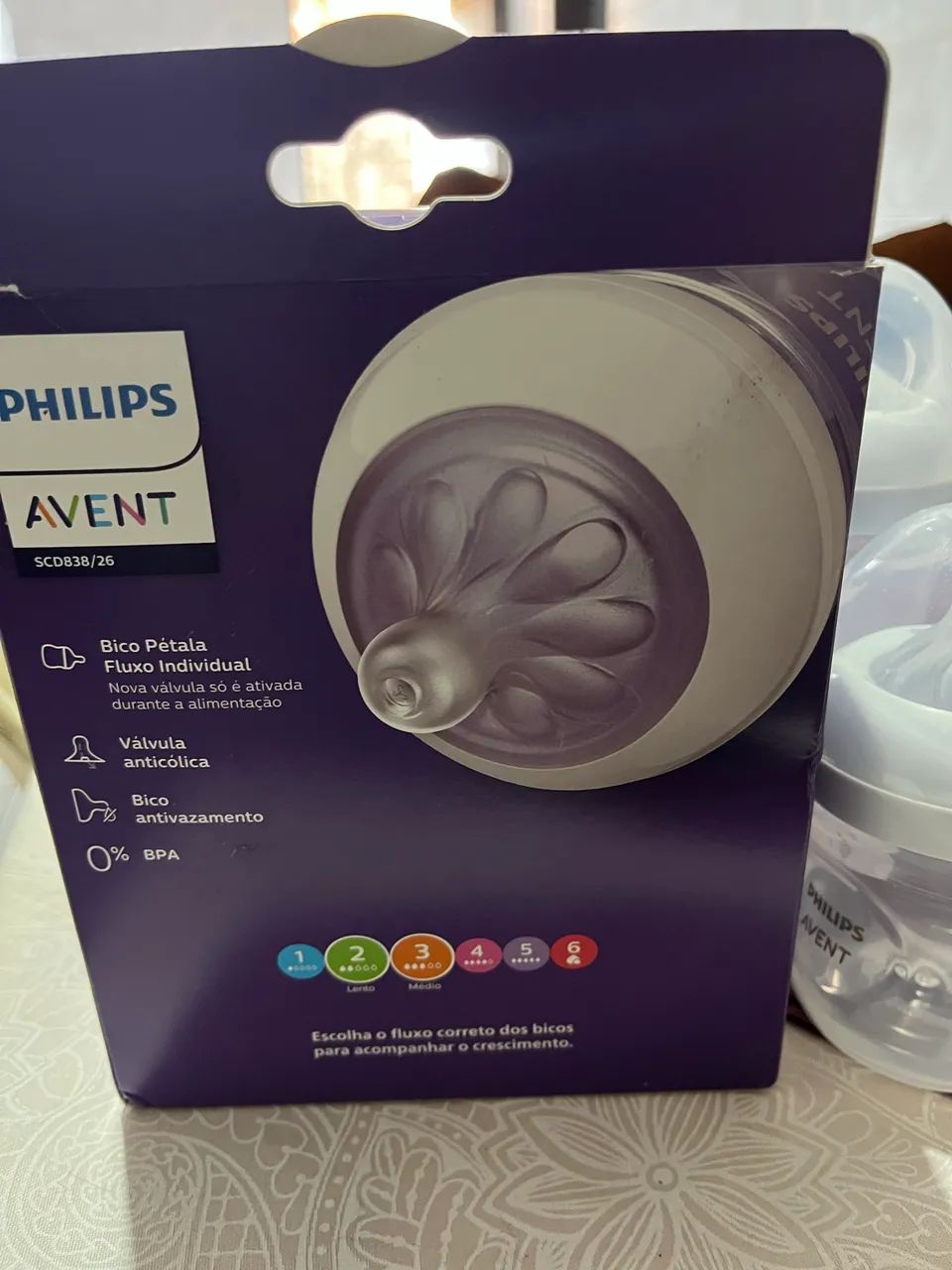 Kit mamadeira Philips avent pétala  - Foto 2