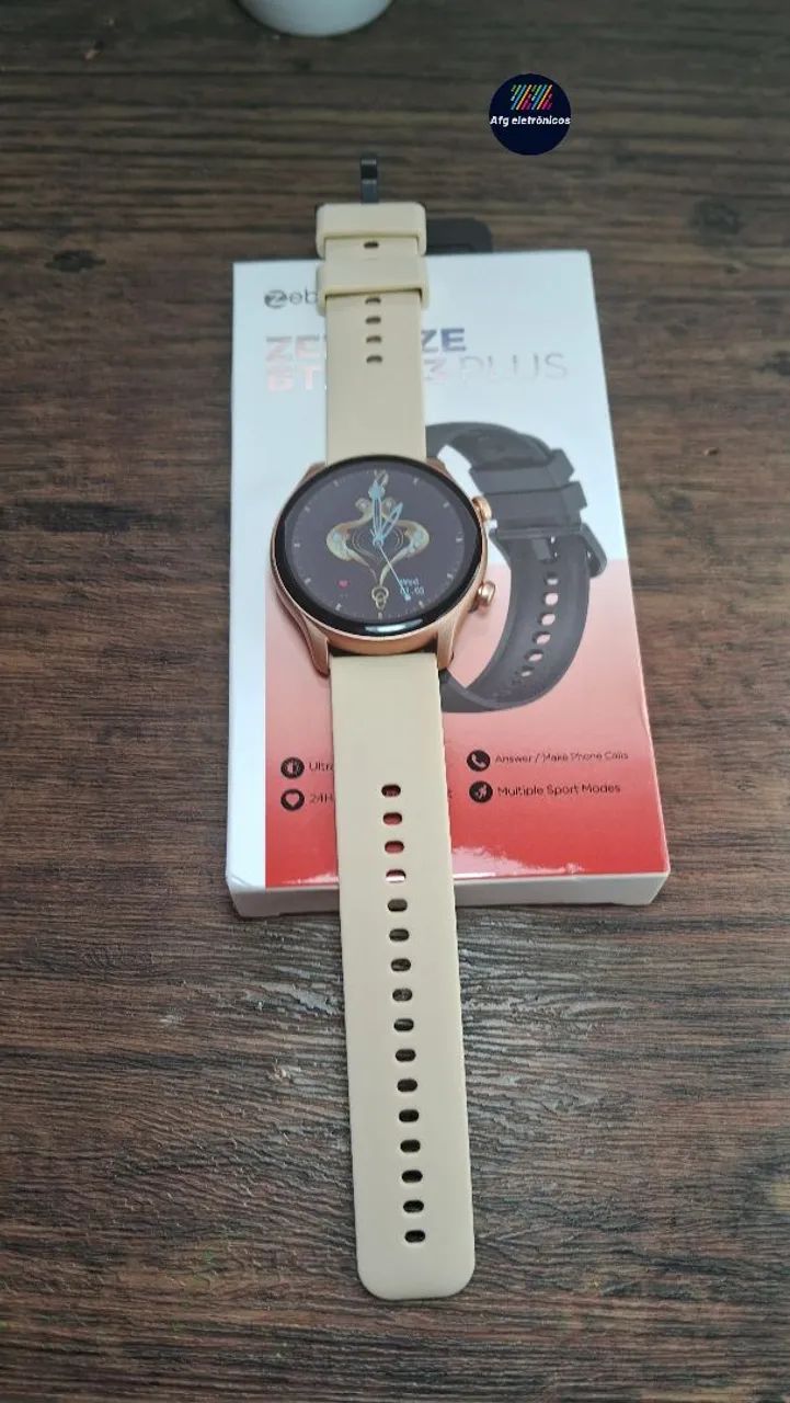 Smartwatch ZEBLAZE btalk 3 plus "GOLD" - Foto 5
