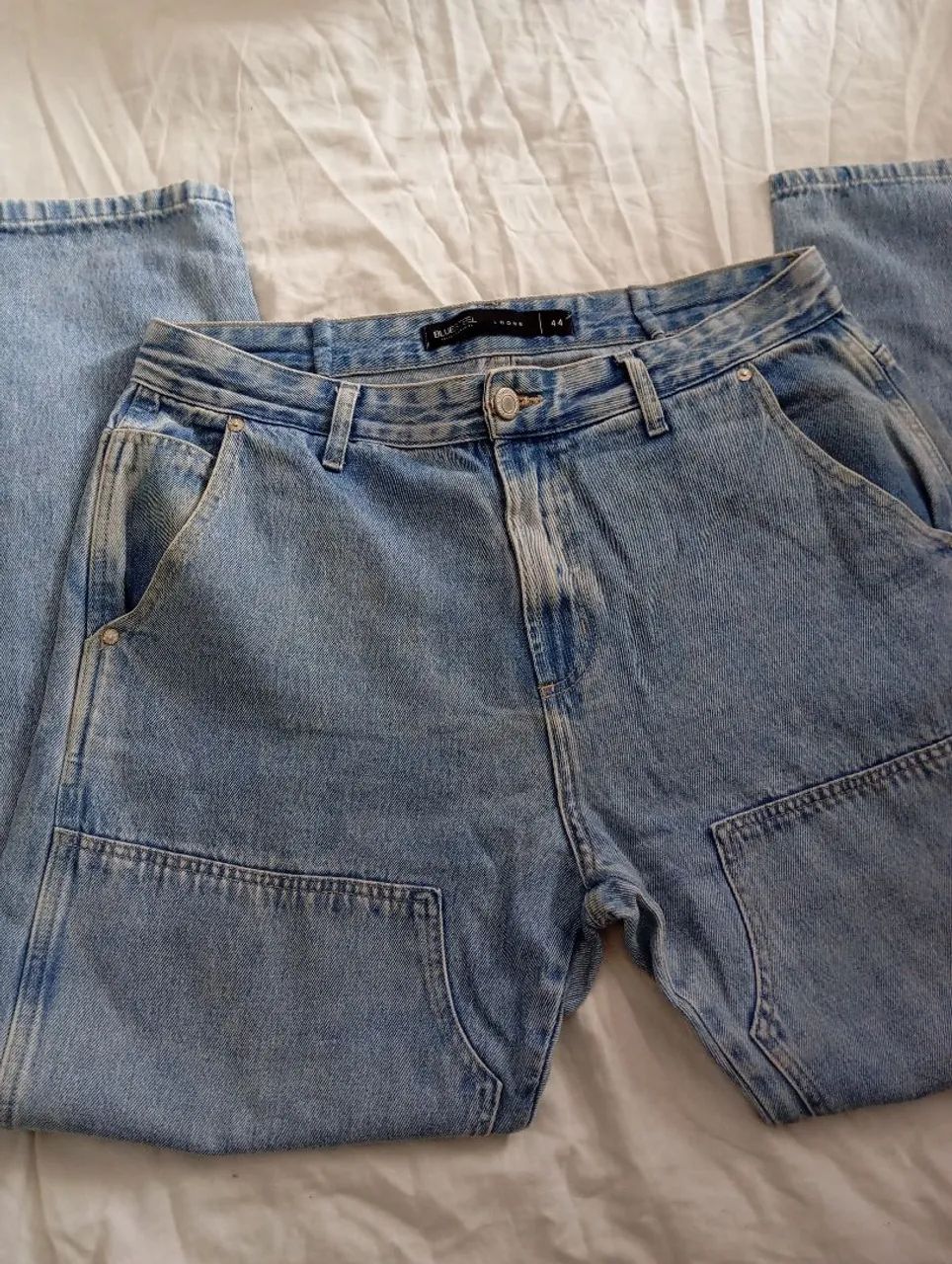 Calça jeans masculina tamanho 44 - Foto 2