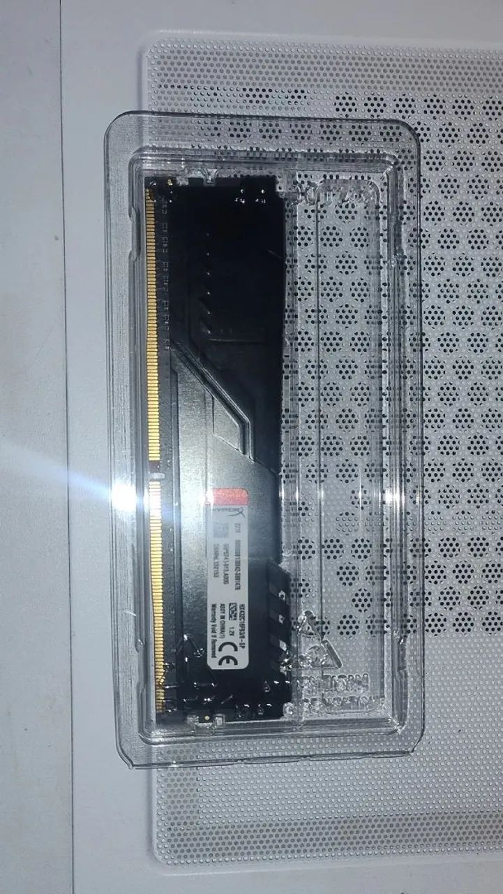 Memória ram ddr4 hyperx Fury 8gb 3200mhz - Foto 4