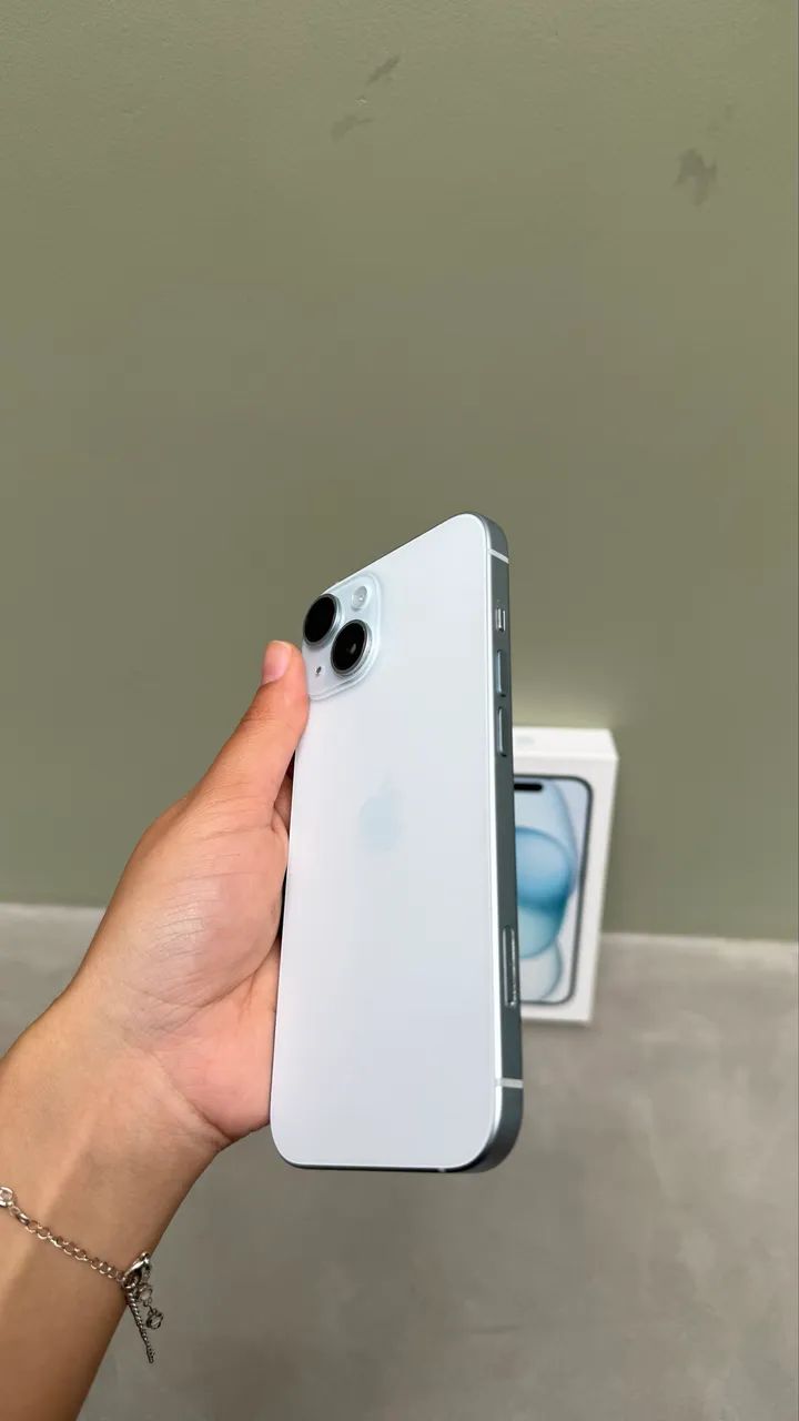 iPhone 15 azul bebê  - Foto 4