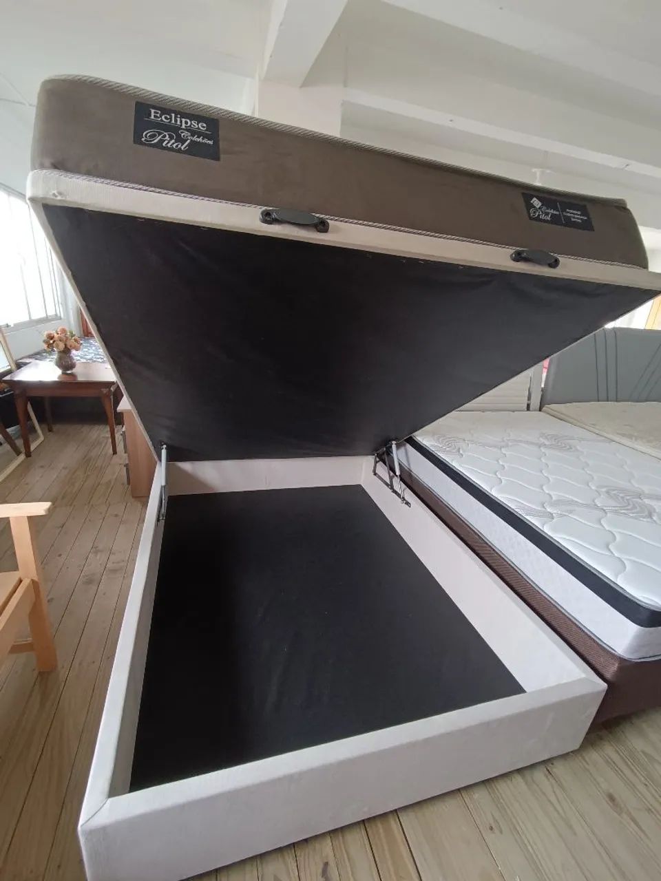 Cama Box Baú Casal(novo) - Foto 2