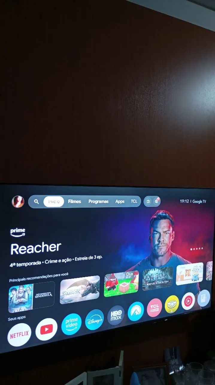  uma Smart TV TCL 50 polegadas  - Foto 3