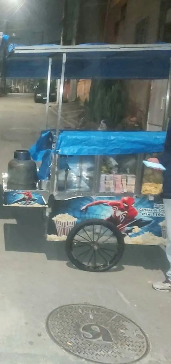 Carrinho de pipoca 