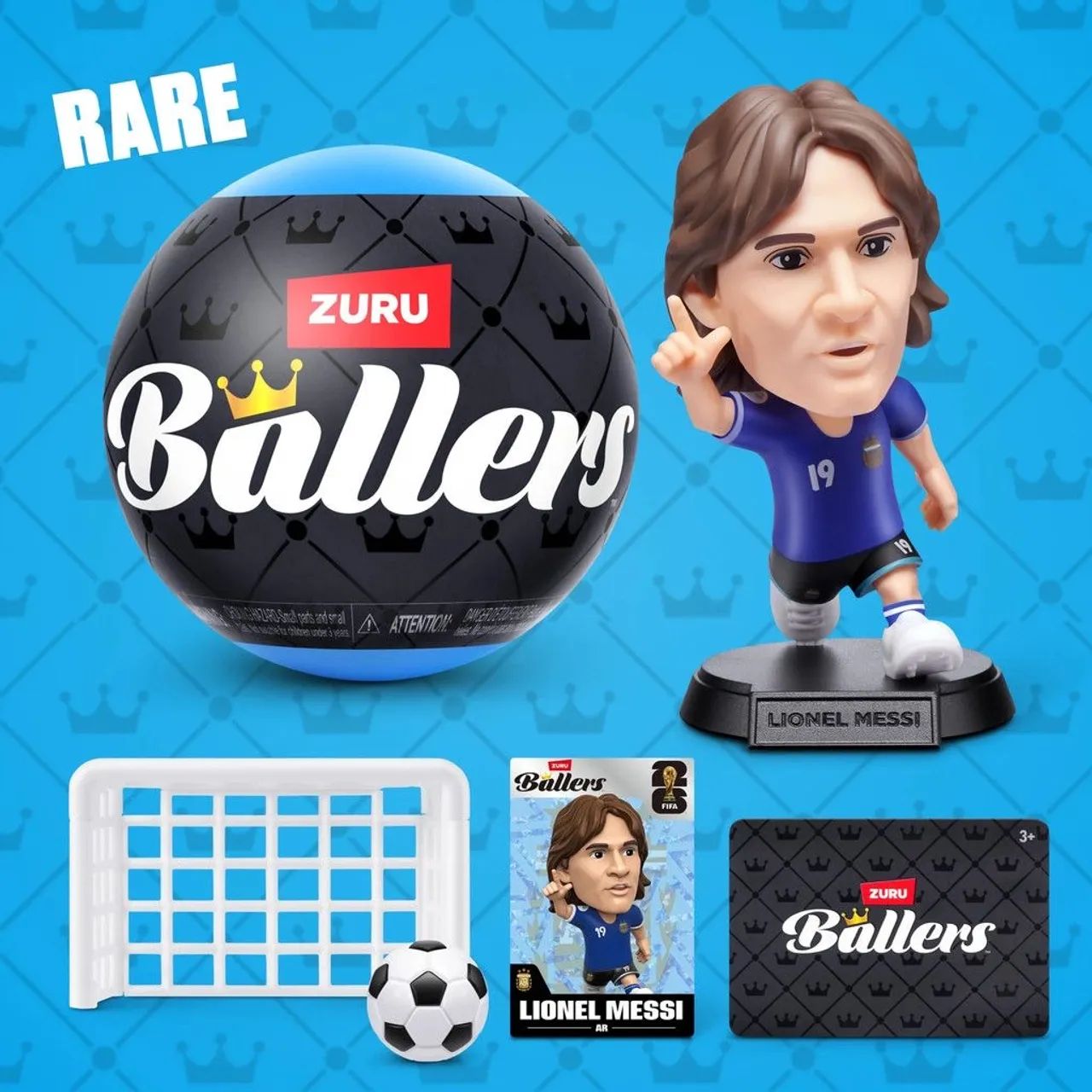 Messi raro Zuru Baller FIFA Copa 2026 - Brinquedos e Jogos