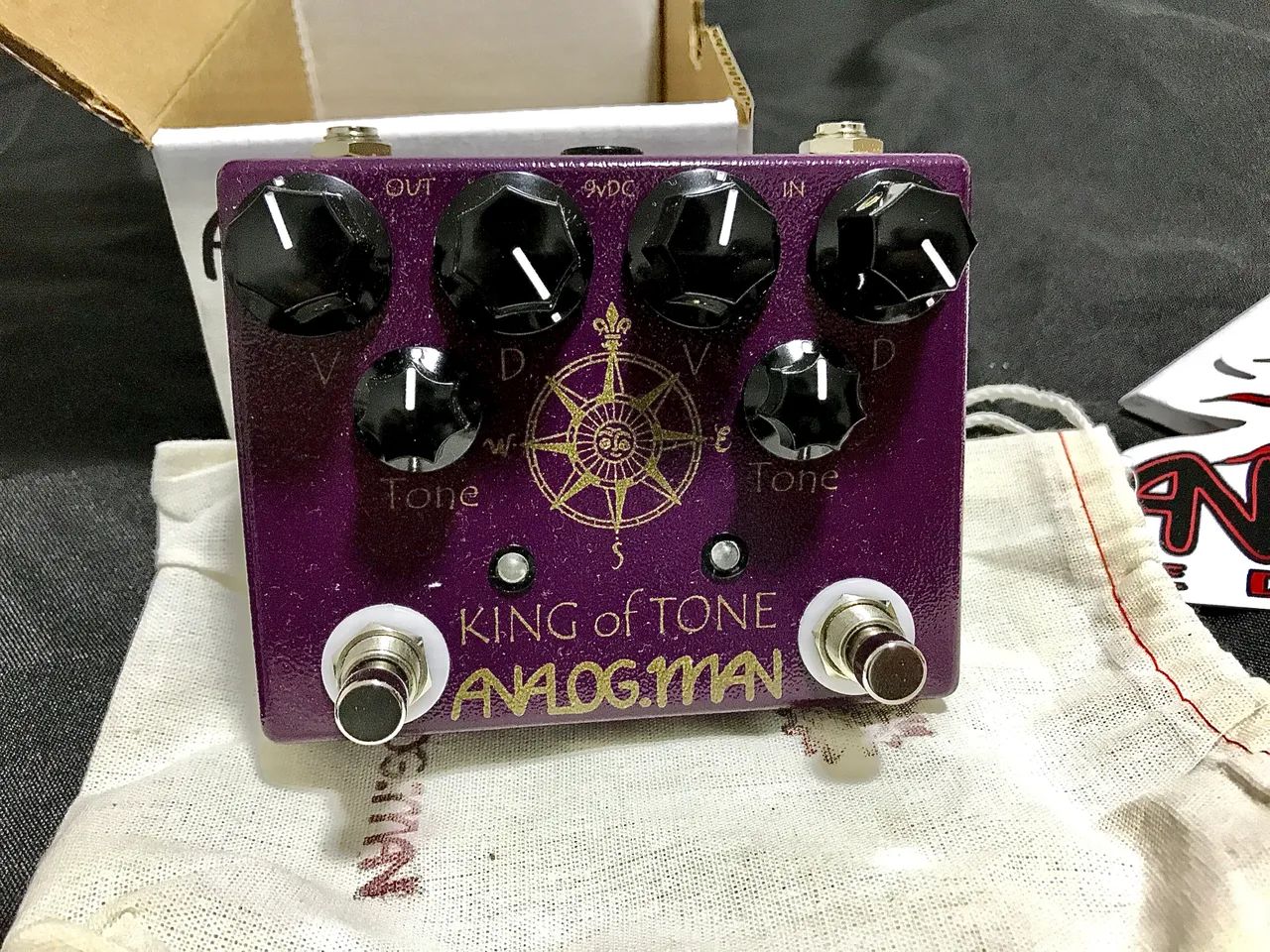 Analogman King Of Tone v4 Red Side (NOVO) - Equipamentos e
