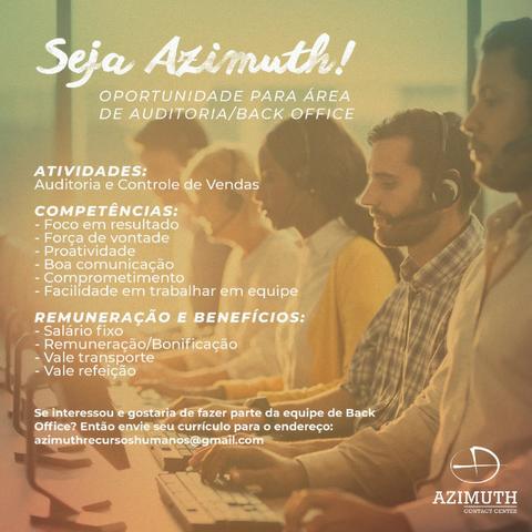 Auxiliar de Auditoria de vendas