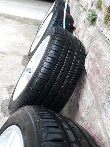 Aro 17 pneu novos - Foto 5