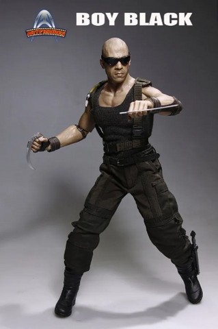 Boneco Riddick - Boy Black - Artfigures - Foto 3