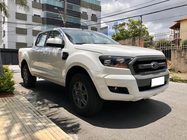 Ford ranger cabine dupla xls 2.2 4 x 4 diesel completa * ipva 2020 pago * 2018 - Foto 3