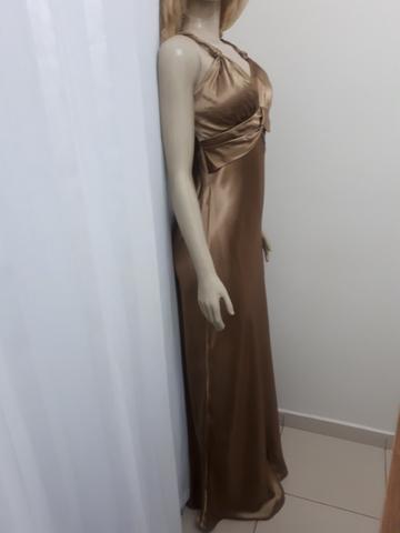 Vestido festa dourado - Foto 3