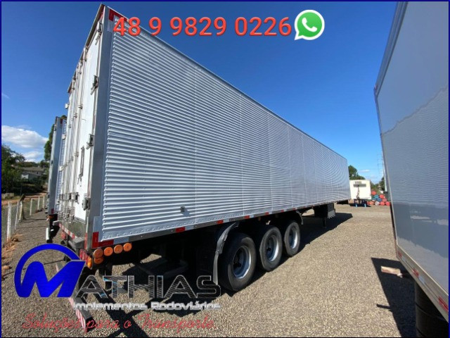 Carreta frigorífica 28 pallets Paleteira e gancheira usada Mathias Implementos
