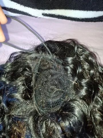 Aplique para cabelo rabo de cavalo  - Foto 4