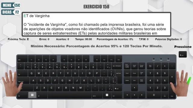 Curso de Digitação : DIGITMAX 3.0