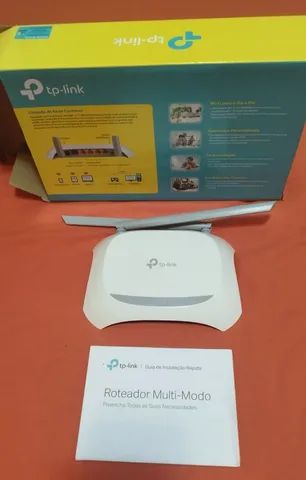 Roteador Tp-link Tl-wr840n Branco #3554319309 - Foto 5