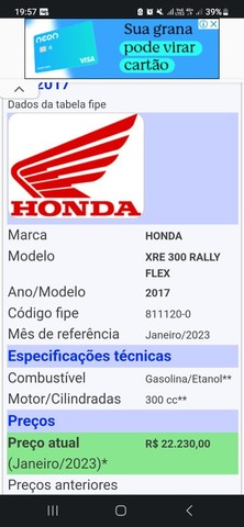 Honda XRE Rally 17/18