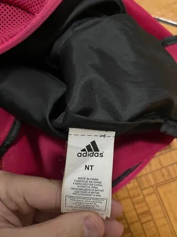 Linda Bolsa Original Adidas Preta e vinho - Foto 5