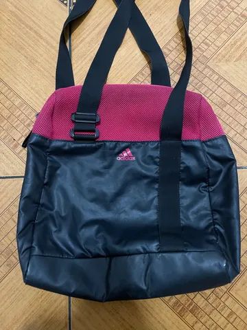 Linda Bolsa Original Adidas Preta e vinho