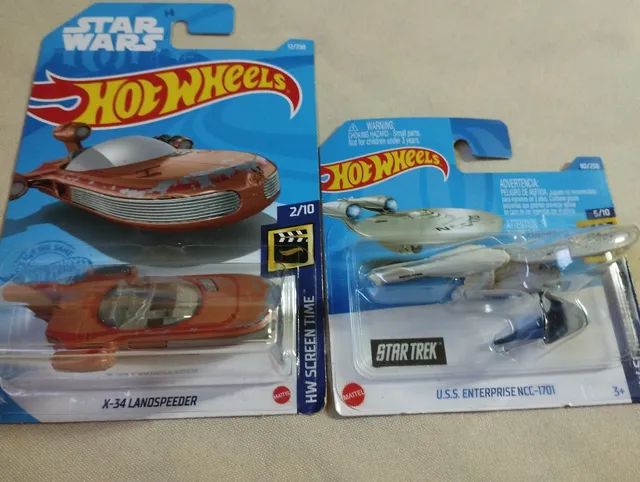 Hot Wheels Naves Start Trek e Start Wars  - Foto 5