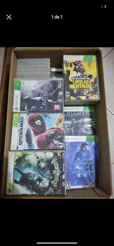 Lote de Jogos de Xbox 360 - Originais completos - Videogames