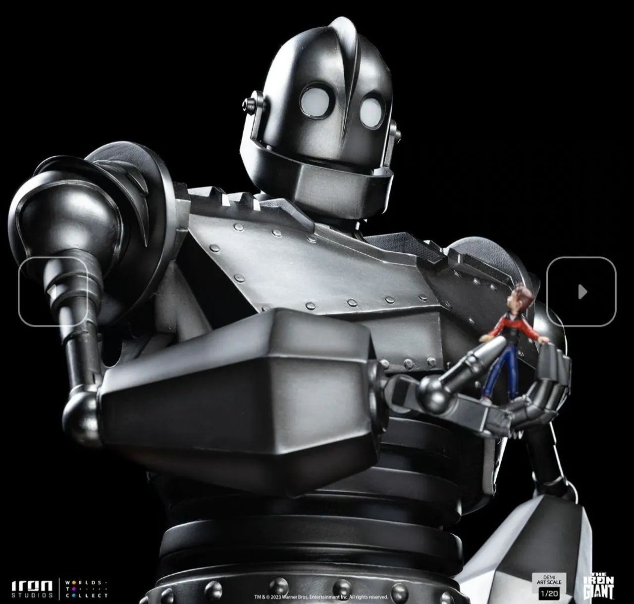 Iron Giant & Hogarth Hughes Iron Studios - Foto 3