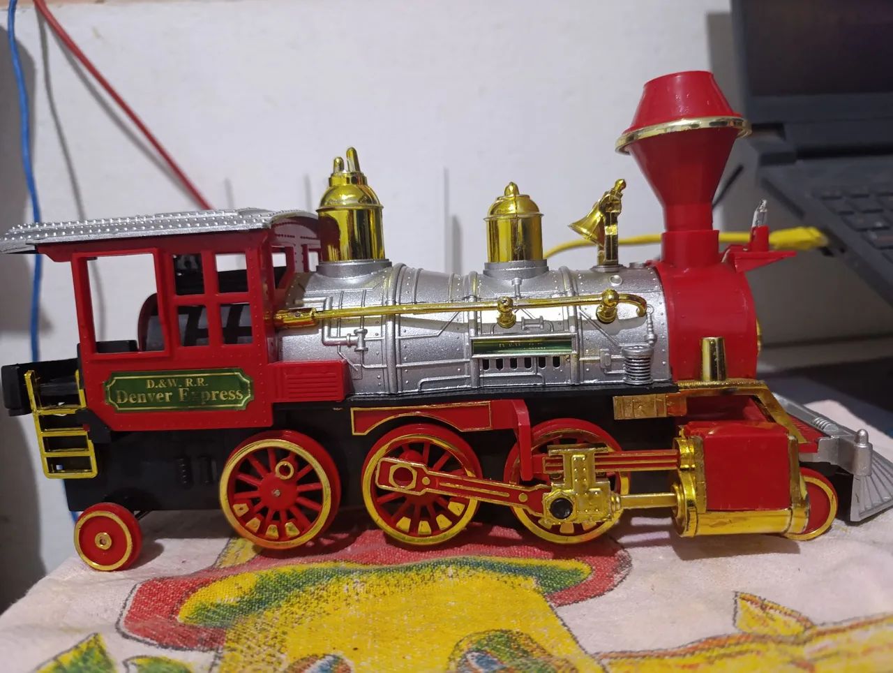 Locomotiva Denver express 1994 - Maria fumaça - Foto 3