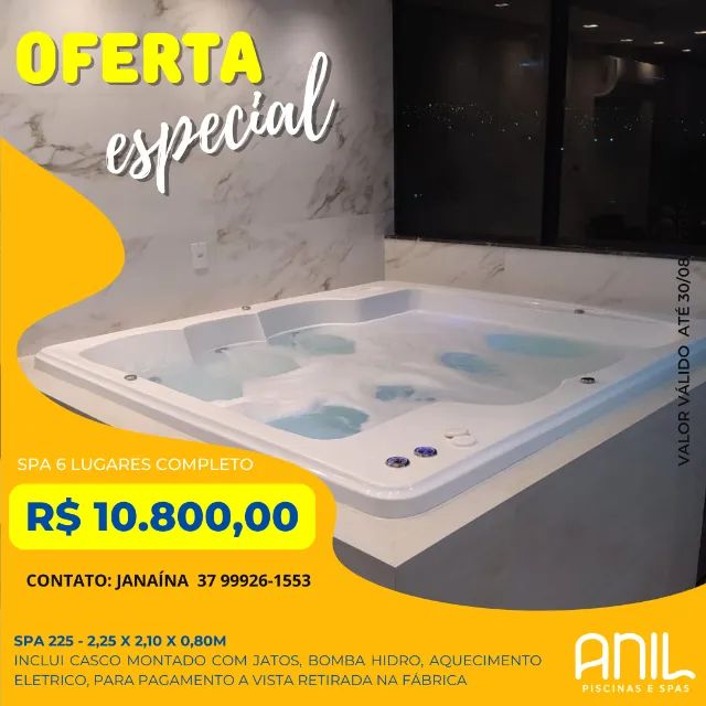 Ja - Spa de hidromassagem - modelo luxo
