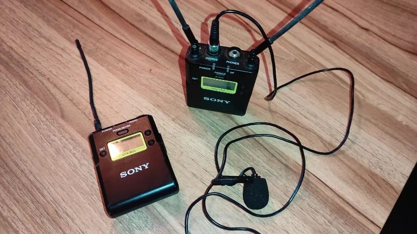 Microfone Lapela Sony Sem Fio - BLACK FRIDAY de 2500 POR 2000! - Foto 5