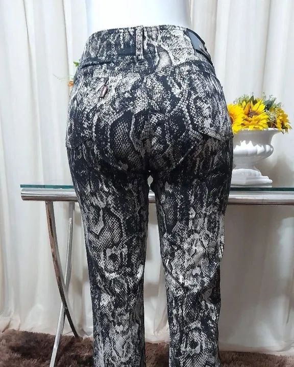 Calça feminina flare animal print  - Foto 2