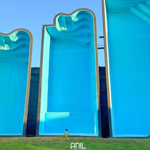 Piscina de 7 metros com prainha - Foto 3
