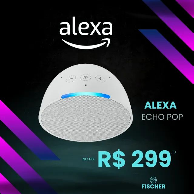 Echo Pop: nova caixa de som com Alexa chega ao Brasil