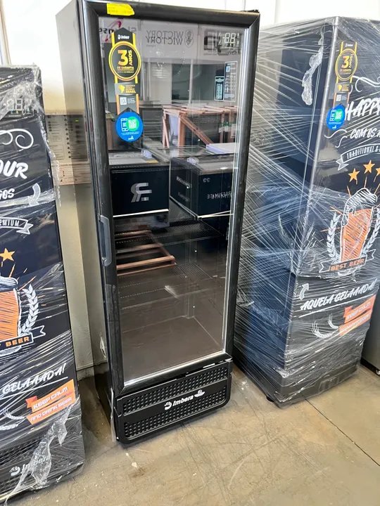 Cervejeira porta de vidro 454L Imbera - nova
