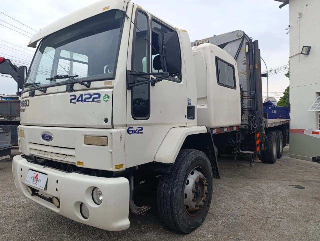 Ford 2422 ano 2008 com Munck 45.7 com Cabine Suplementar - Foto 3
