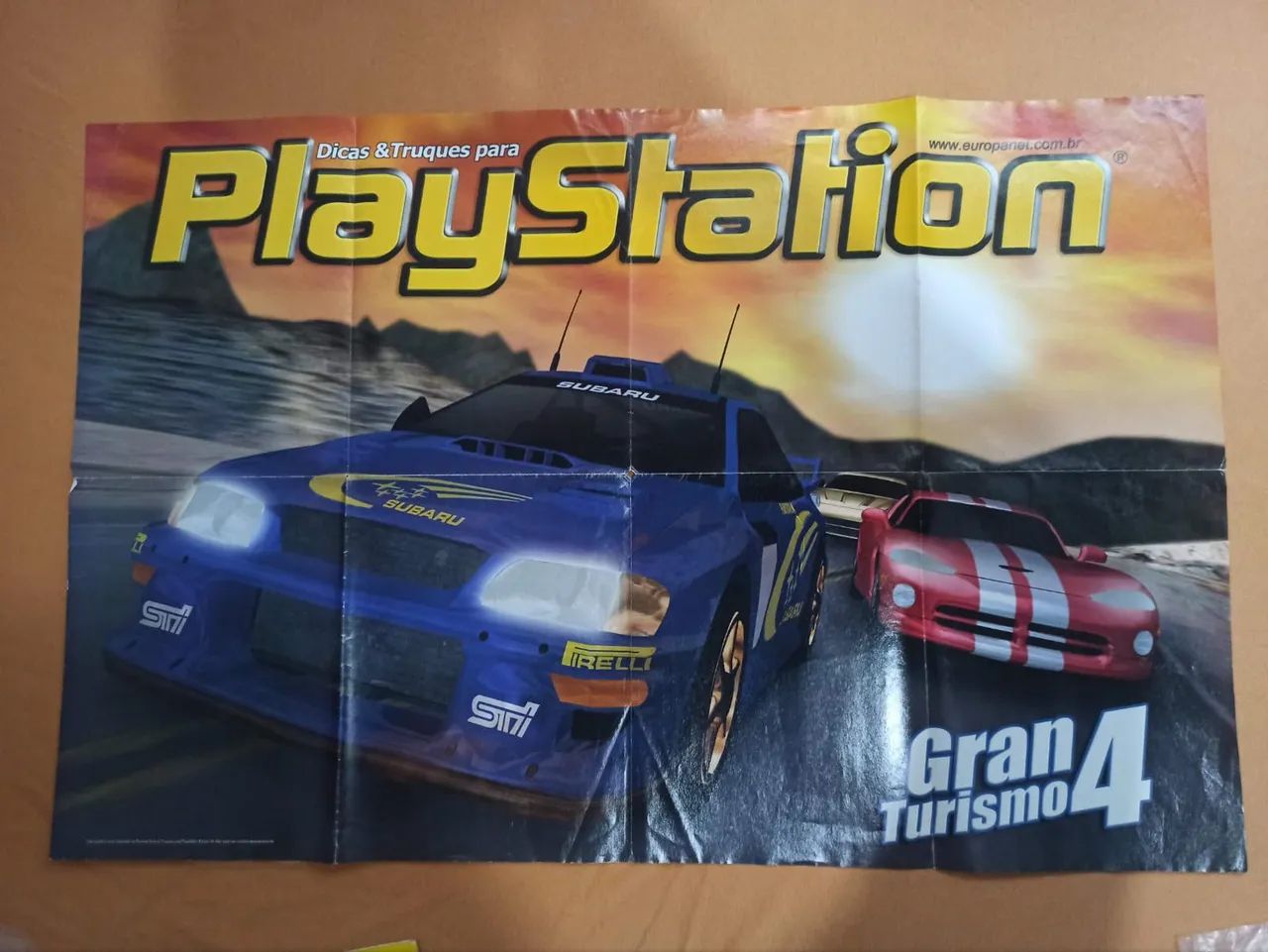 GRAN TURISMO 4 ポスター Poster Gran Turismo 4 Playstation - Peças e Acessórios de Vídeo