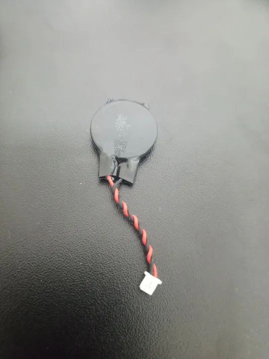 Bateria cmos 2032 para notebook Lenovo ideaped s145 3v com cabo  - Foto 3