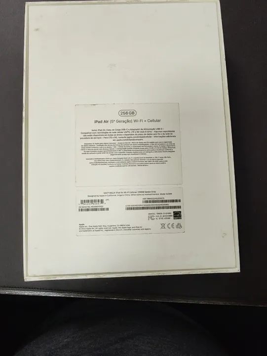CAIXA VAZIA IPPLE IPAD 5 256 GB - Foto 2