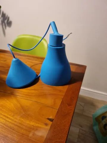 Luminária/ Pendente em Silicone nova - Foto 4