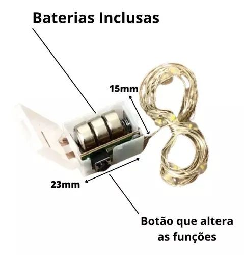 Kit 10 Fio de Fada 2 Metros (Atacado) - Foto 5