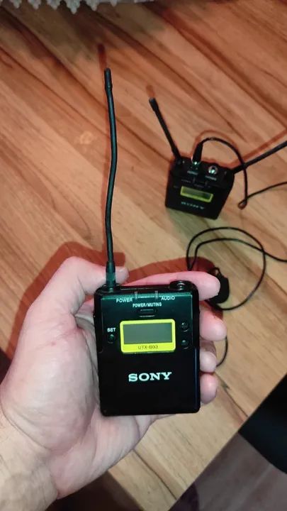 Microfone Lapela Sony Sem Fio - BLACK FRIDAY de 2500 POR 2000! - Foto 3